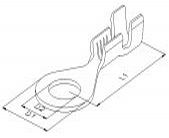 HS United European Connectors - Ringkabelschuh 23.811.110