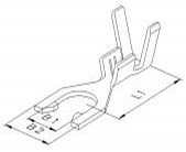 HS United European Connectors - Gabelkabelschuh m. Isocrimp 92.805.117