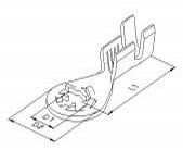 HS United European Connectors - Krallenkabelschuh 23.810.318