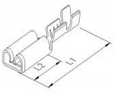 HS United European Connectors - Flachsteckhlse 22.803.115