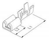 HS United European Connectors - Flachsteckhlse 22.805.115