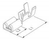 HS United European Connectors - Flachsteckhlse 22.811.315