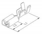 HS United European Connectors - Flachsteckhlse 22.811.115.005