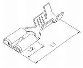 HS United European Connectors - Flachsteckhlse 74.810.115.001