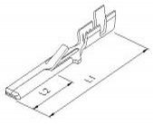 HS United European Connectors - Flachstecker 52.806.112