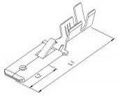 HS United European Connectors - Flachstecker 56.310.111