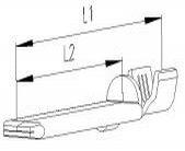 HS United European Connectors - Flachstecker 56.210.110