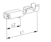 HS United European Connectors - Flachsteckhlse 22.808.115