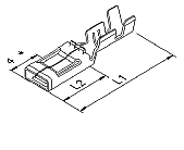 HS United European Connectors - Flachsteckhlse 72.808.114