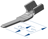 HS United European Connectors - Flachstecker 51.005.119