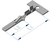 HS United European Connectors - Flachstecker 52.903.111