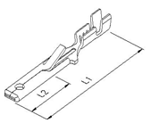 HS United European Connectors - Flachstecker 52.903.112