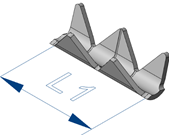 HS United European Connectors - Wire end claw 21.013.110