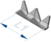 HS United European Connectors - Wire end claw 21.013.110